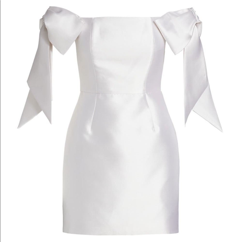 Alexia Maria | Isabella Silk-Wool Blend Minidress
Size: 0